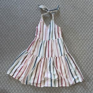 halter flowy dress from american eagle